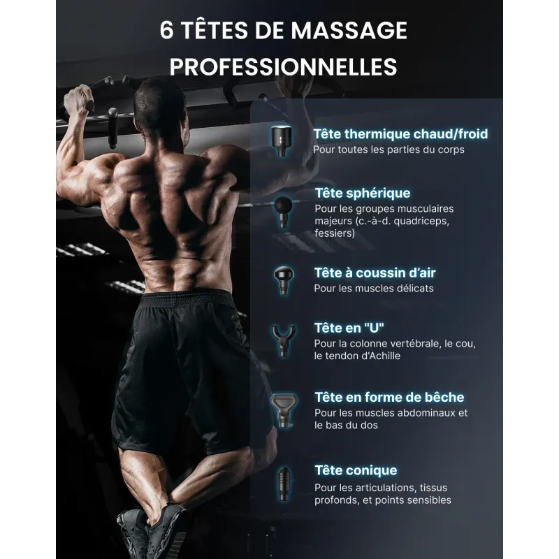 PISTOLET DE MASSAGE POWER PLUS THERMACOOL PISTOLET DE MASSAGE POWER PLUS THERMACOOL