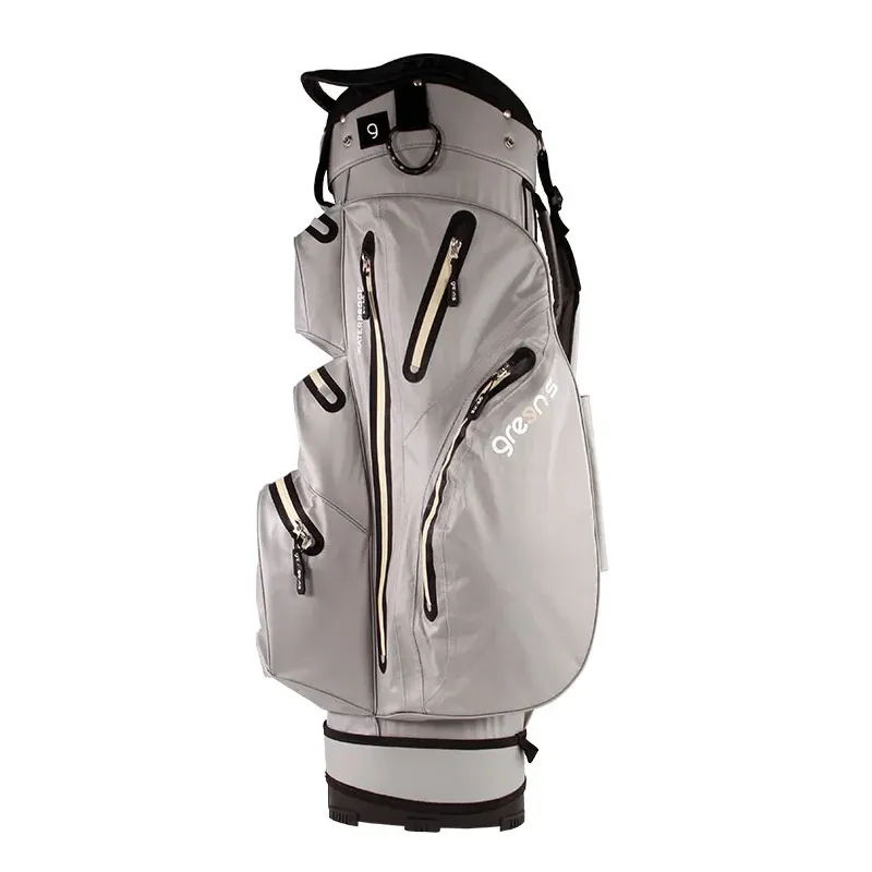 Green's - Sac Chariot Dry Luxe Gris Orange Golf Plus - 2 Green's - Sac Chariot Dry Luxe Gris Orange Golf Plus - 2