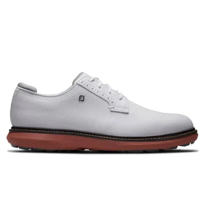 CHAUSSURES TRADITIONS BLANC/BRIQUE