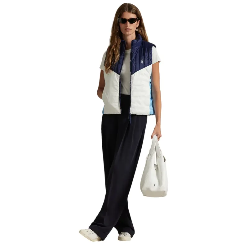 GILET FEMME MATELASSE TRICOLORE SM