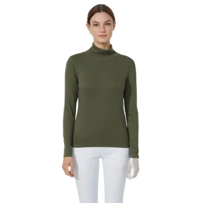 SOUS PULL FEMME ANCONA COL ROULE