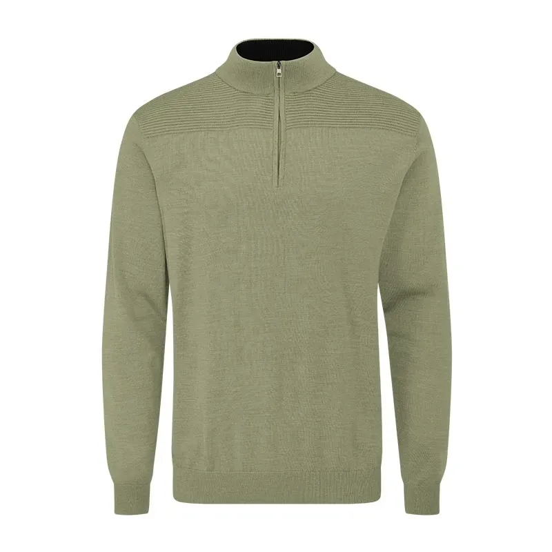 PULL DORSET MERINO 1/2 ZIP PULL DORSET MERINO 1/2 ZIP