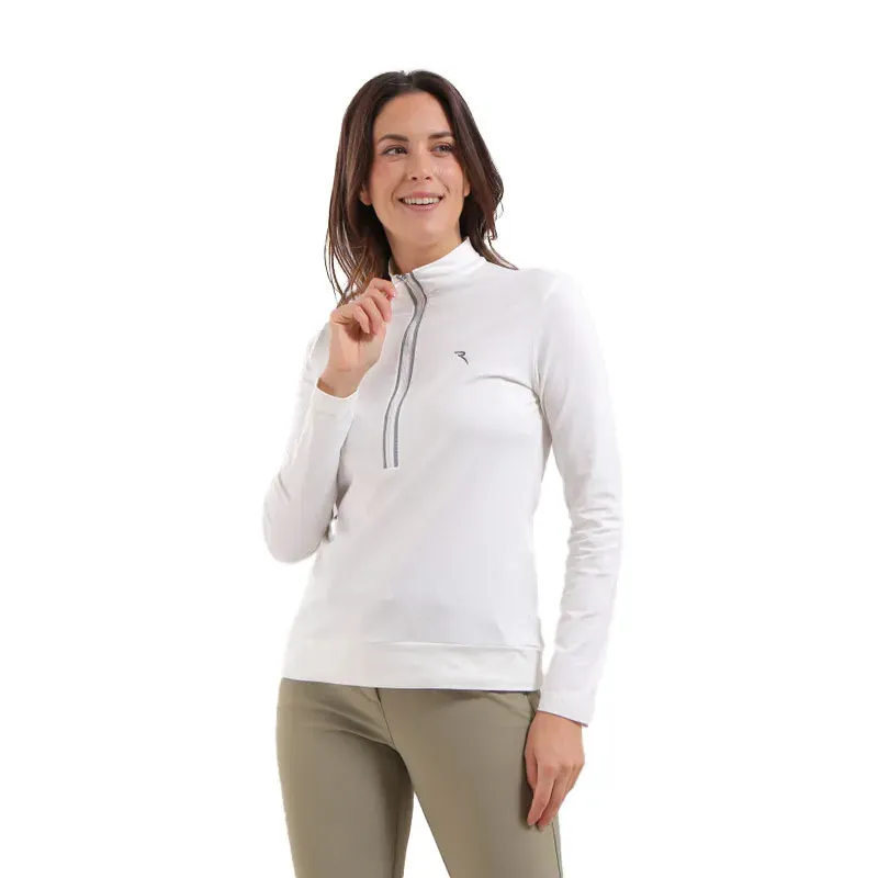 POLO FEMME TRAPEZISTA PRO THERM 1/2 ZIP POLO FEMME TRAPEZISTA PRO THERM 1/2 ZIP