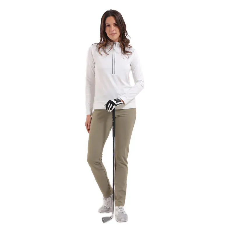 POLO FEMME TRAPEZISTA PRO THERM 1/2 ZIP POLO FEMME TRAPEZISTA PRO THERM 1/2 ZIP