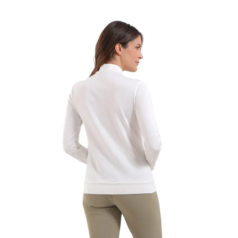 POLO FEMME TRAPEZISTA PRO THERM 1/2 ZIP POLO FEMME TRAPEZISTA PRO THERM 1/2 ZIP