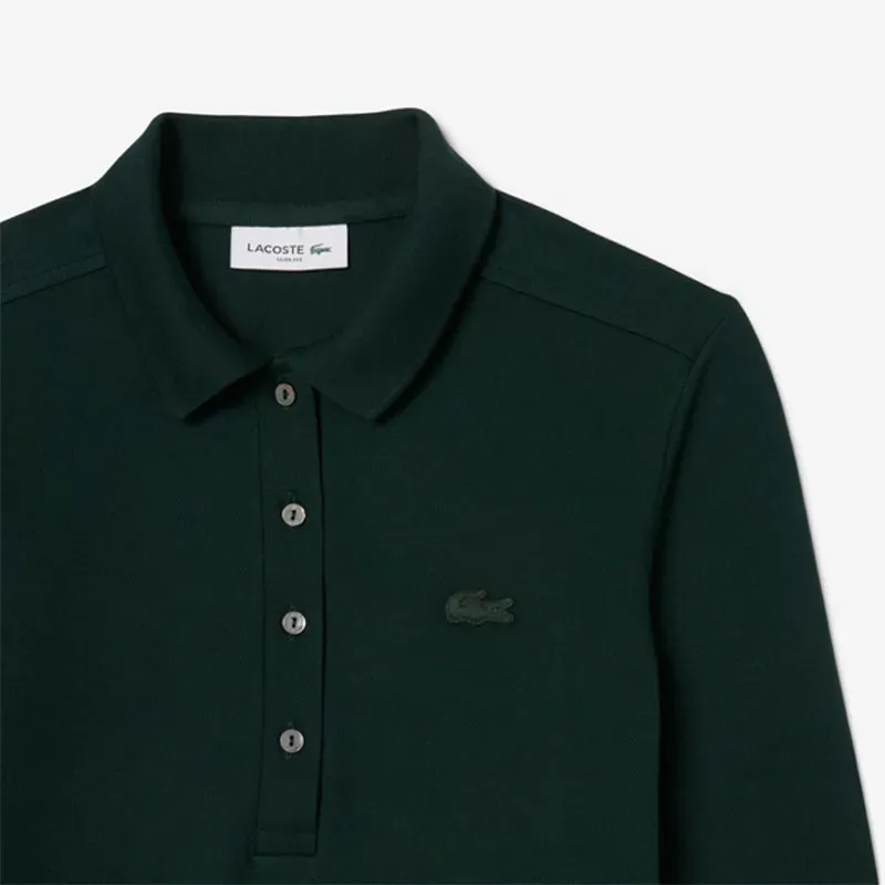 Lacoste - Achat Polo Golf Bleu Ml Coton Femme - Golf Plus Lacoste - Achat Polo Golf Bleu Ml Coton Femme - Golf Plus