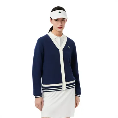 PULL FEMME CARDIGAN COUPE VENT