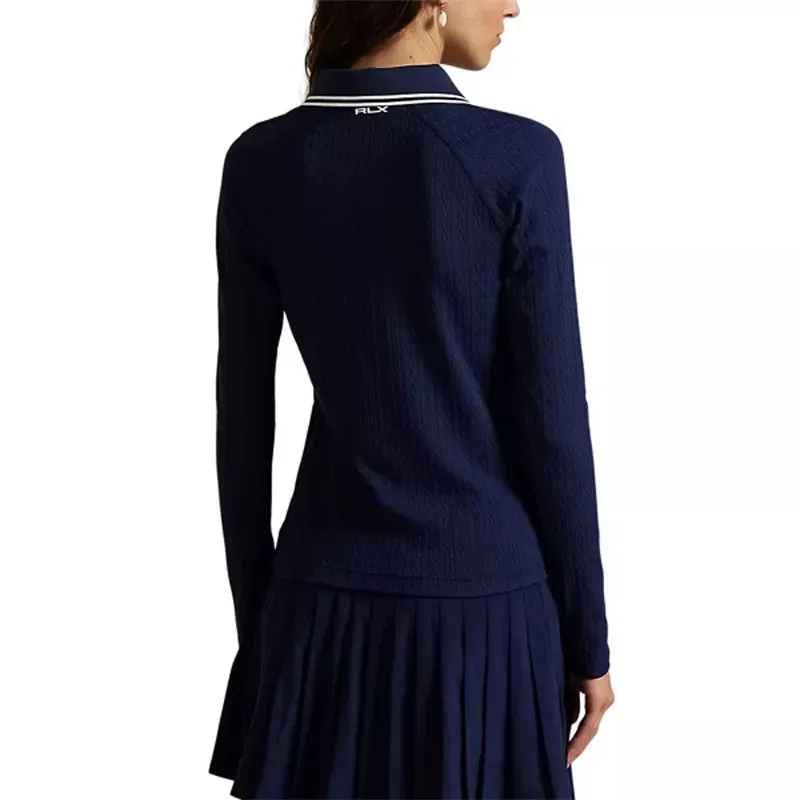 POLO FEMME UNI LISERET COL