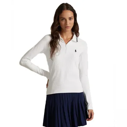 POLO FEMME UNI LISERET COL