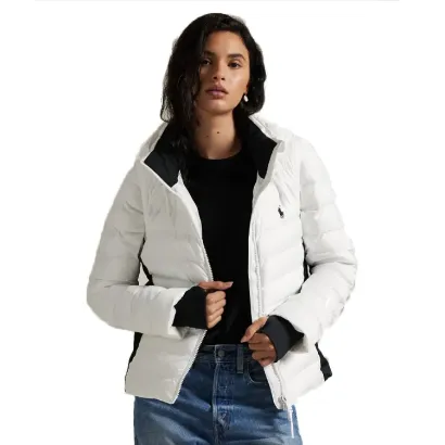 VESTE FEMME MATELASSEE A CAPUCHE