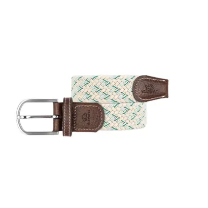 CEINTURE TRESSEE ELASTIQUE MULTICOLORE LA AMBLETEUSE