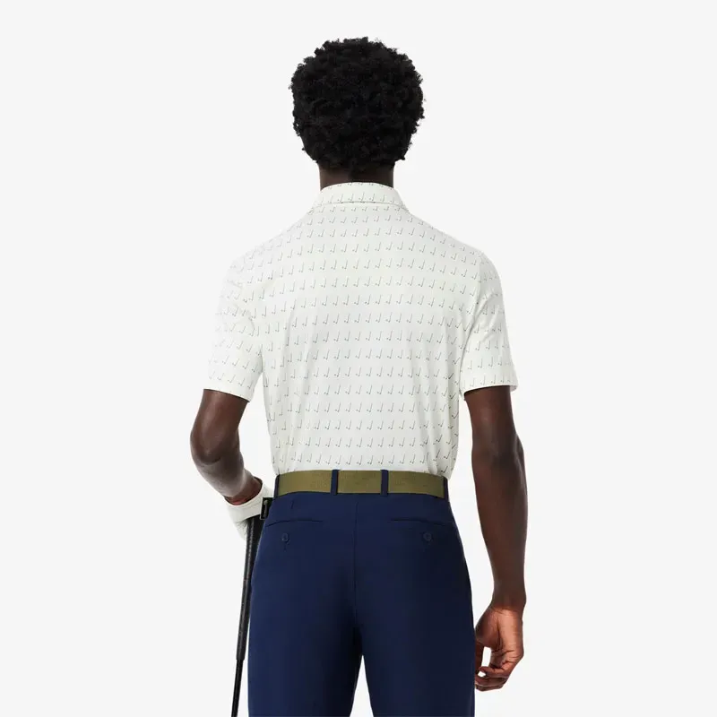 Lacoste - Polo Fantaisie Uv Protection Manches Courtes Marine Lacoste - Polo Fantaisie Uv Protection Manches Courtes Marine