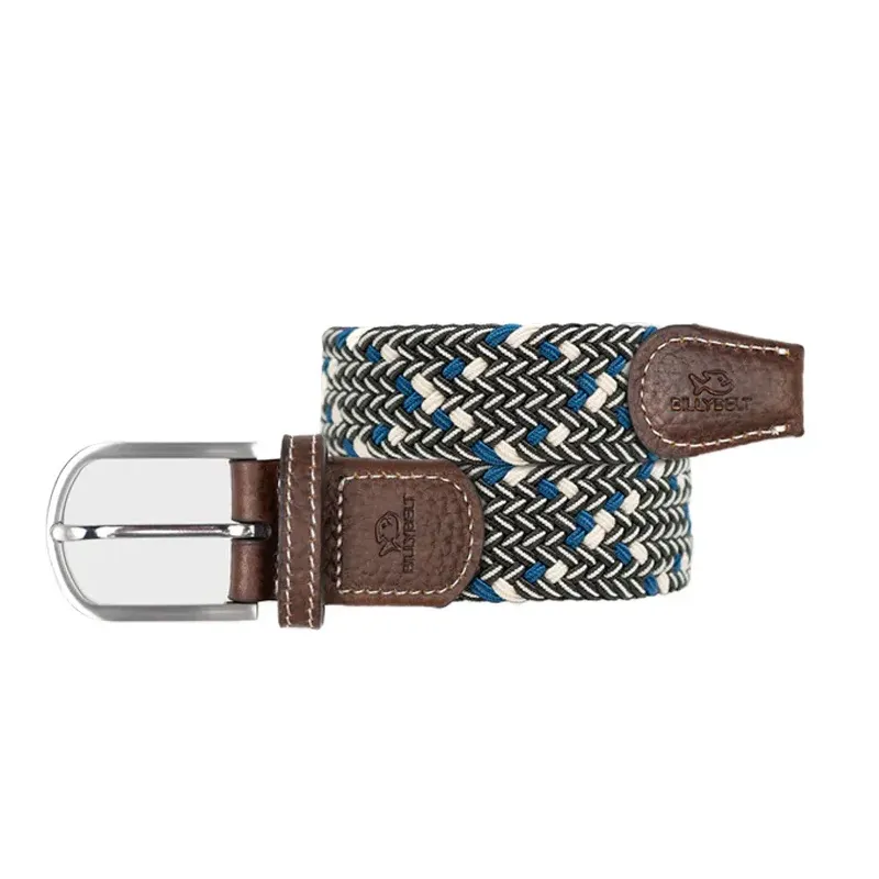 CEINTURE TRESSEE ELASTIQUE MULTICOLORE LA GLASGOW
