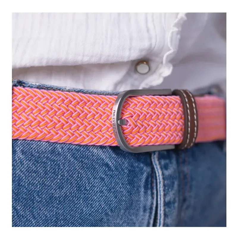 CEINTURE TRESSEE ELASTIQUE MULTICOLORE LA MIAMI CEINTURE TRESSEE ELASTIQUE MULTICOLORE LA MIAMI