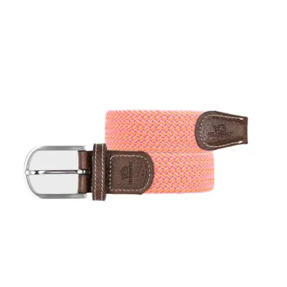 CEINTURE TRESSEE ELASTIQUE MULTICOLORE LA MIAMI