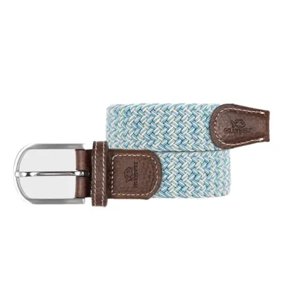 CEINTURE TRESSEE ELASTIQUE MULTICOLORE LA RHODES
