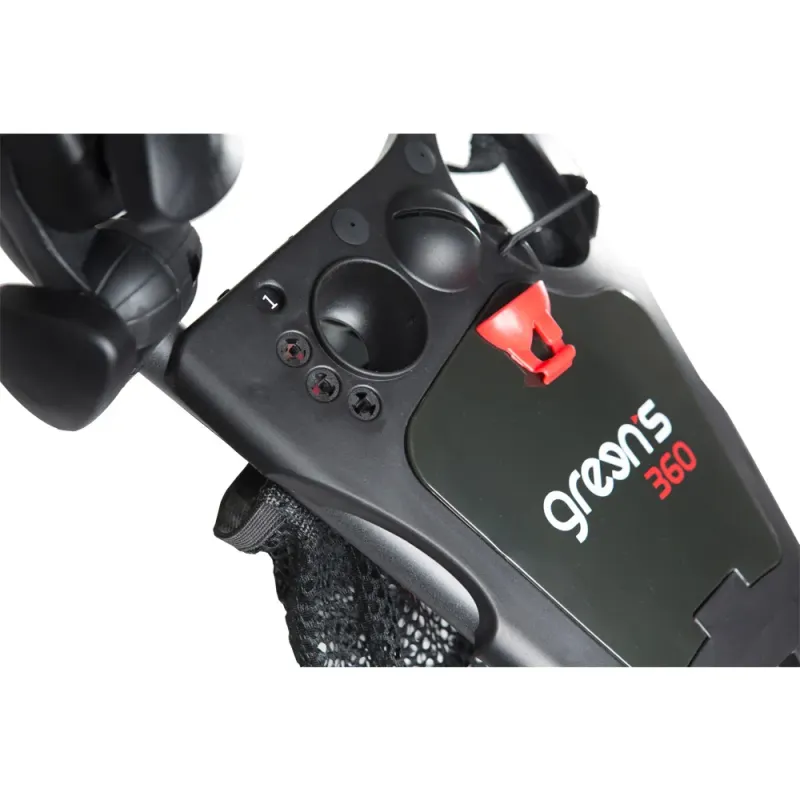 GREENS - CHARIOT 360-3 ROUES CHARCOAL/ROUGE GREENS - CHARIOT 360-3 ROUES CHARCOAL/ROUGE
