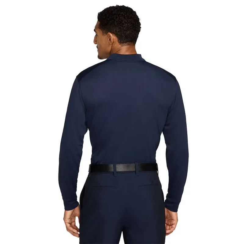 Nike - Polo Victory Solid Uni Manches Longues Blanc Homme - Golf Plus Nike - Polo Victory Solid Uni Manches Longues Blanc Homme - Golf Plus