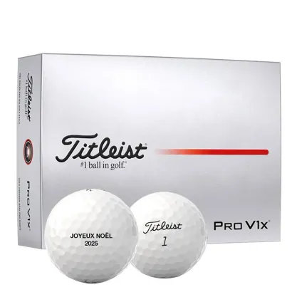 BALLES PRO V1X PERSONNALISATION OFFERTE (+ MARQUE-BALLE)