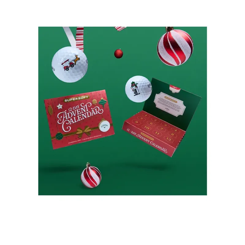 BALLES SUPERSOFT ADVENT CALENDAR ÉDITION LIMITÉE BALLES SUPERSOFT ADVENT CALENDAR ÉDITION LIMITÉE