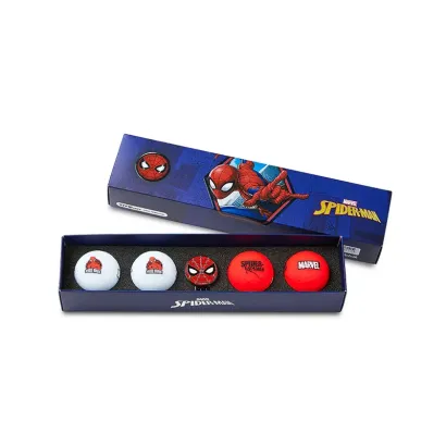 COFFRET SPIDERMAN 4 BALLES MARQUE BALLE