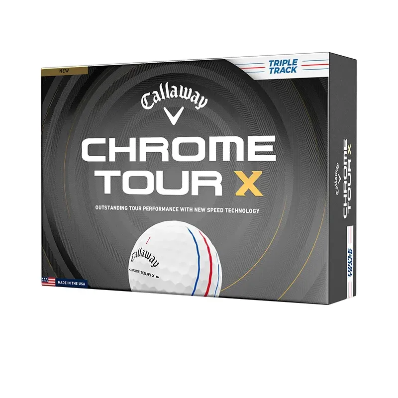 Callaway - Balles Chrome Tour X Triple Track - Golf Plus
