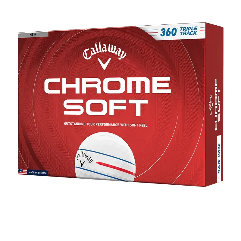 Callaway - Balles Chrome Soft 360 Triple Track