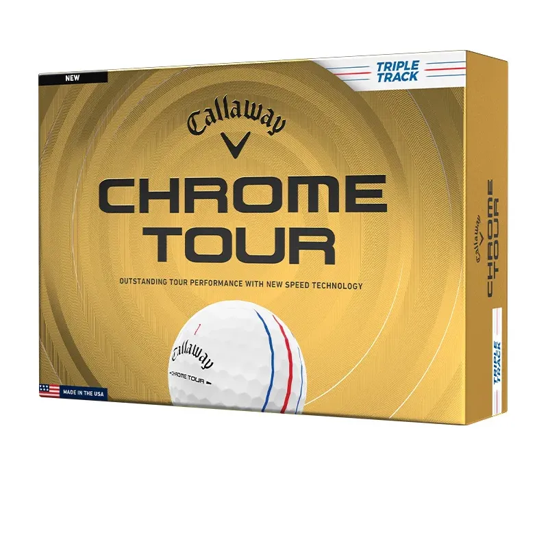 Callaway - Balles Chrome Tour Triple Track