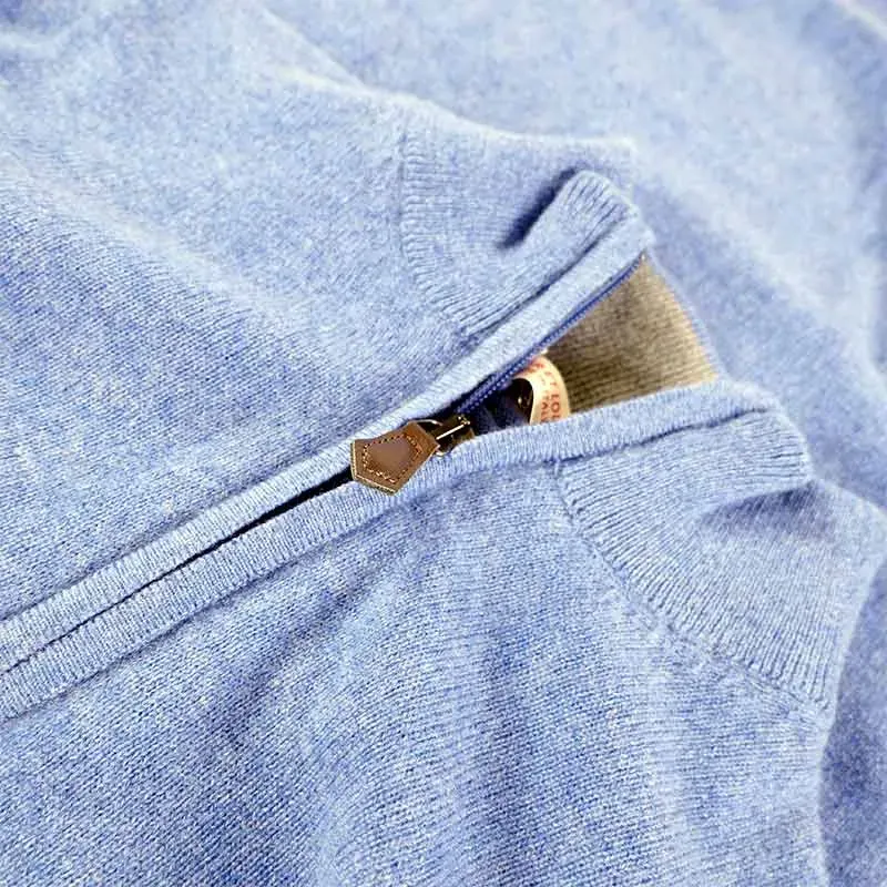 PULL CACHEMIRE 1/2 ZIP