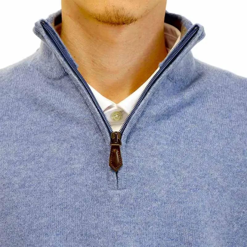 PULL CACHEMIRE 1/2 ZIP