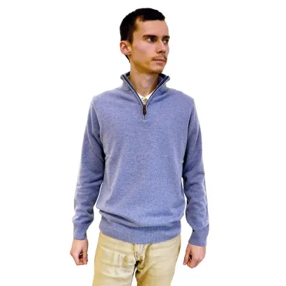 PULL CACHEMIRE 1/2 ZIP
