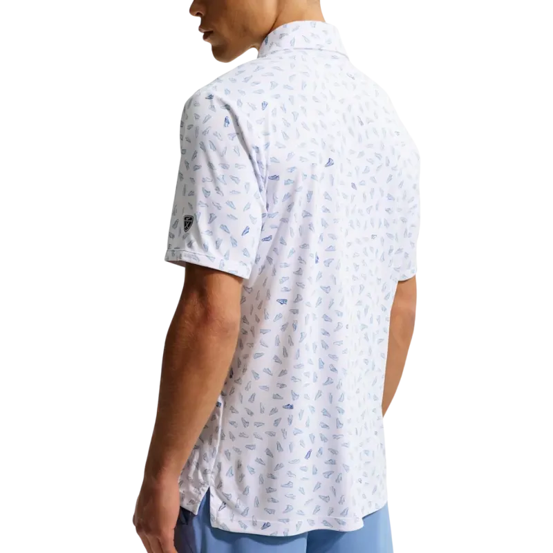 Polo Nike Golf - Imprimé motifs chaussures