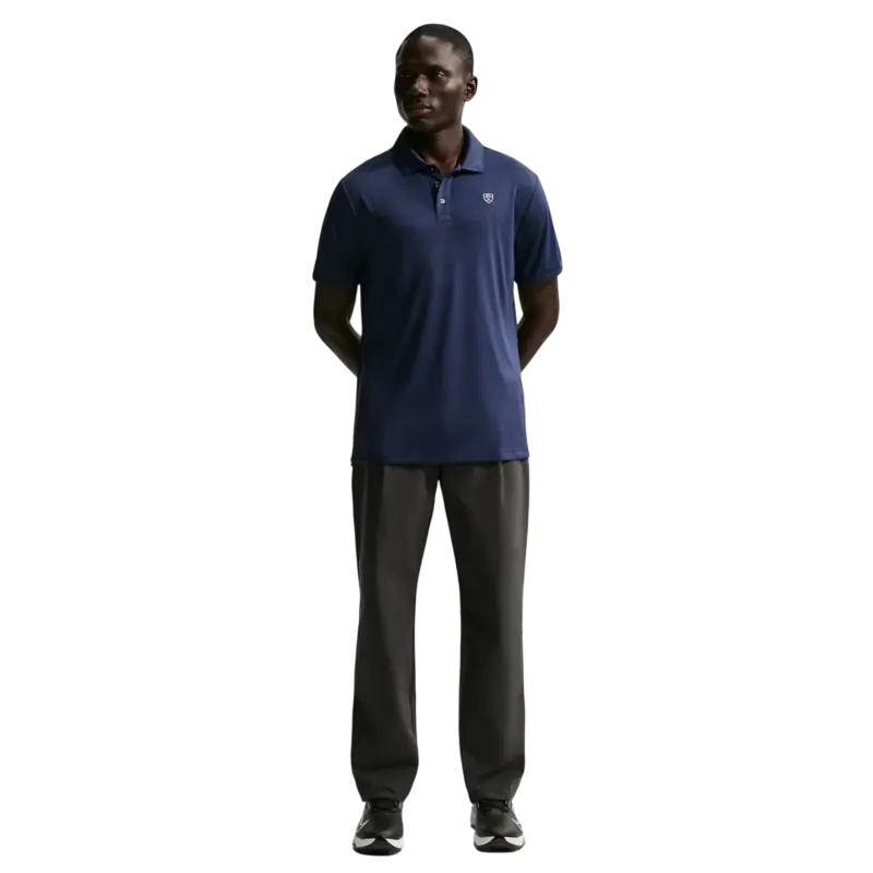 POLO PAR 5 SOLID UNI MANCHES COURTES