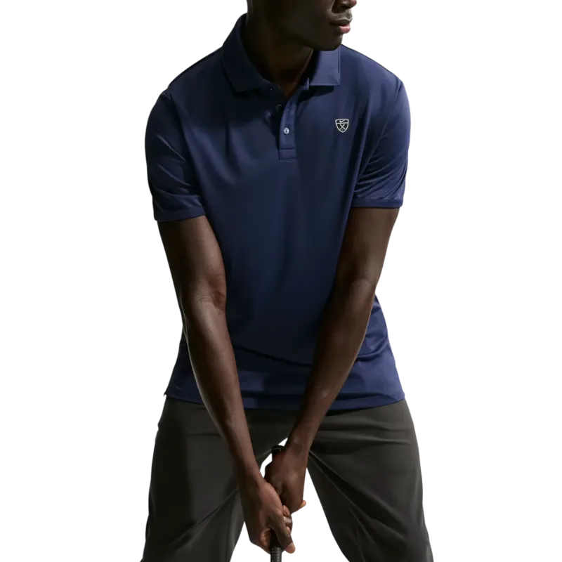 POLO PAR 5 SOLID UNI MANCHES COURTES