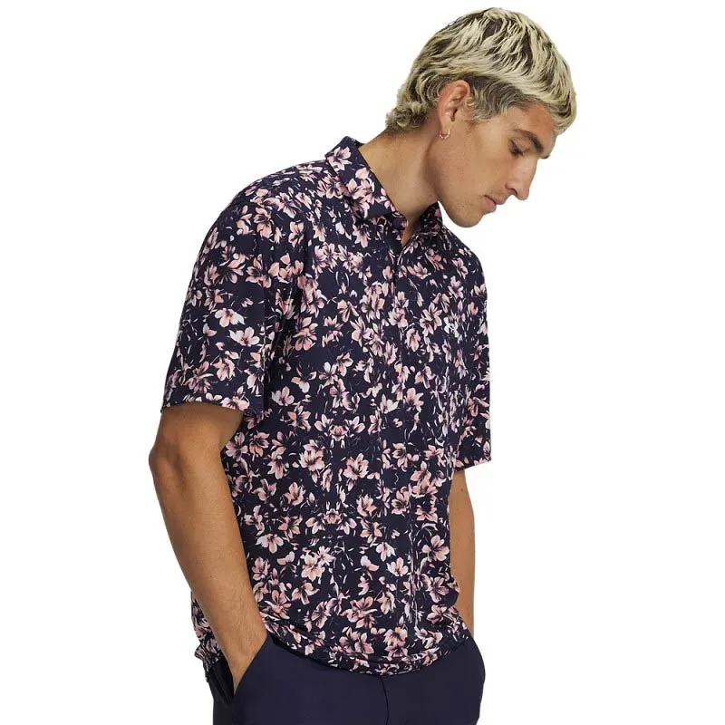 POLO MATCHPLAY IMPRIME FLORAL MANCHES COURTES