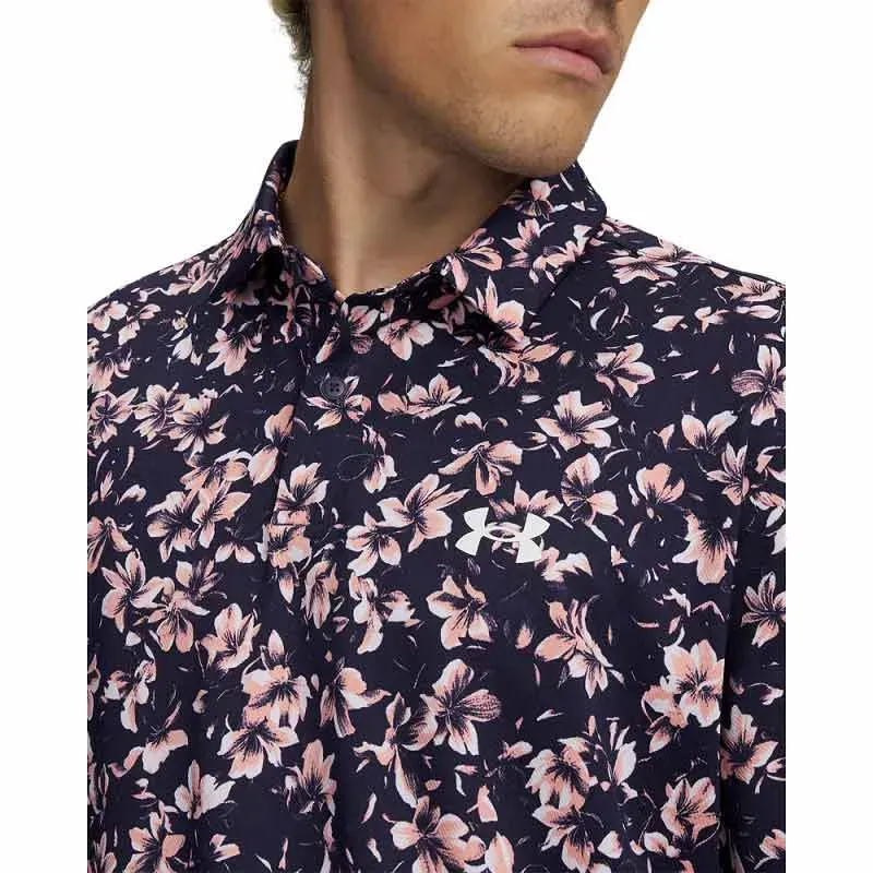 POLO MATCHPLAY IMPRIME FLORAL MANCHES COURTES