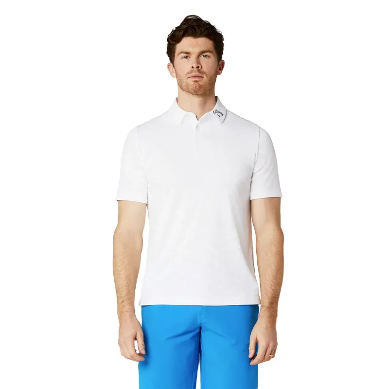 POLO ODYSSEY JACQUARD MANCHES COURTES