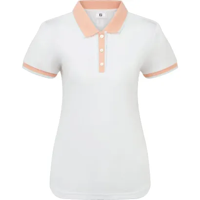 POLO FEMME UNI COL BOUTON