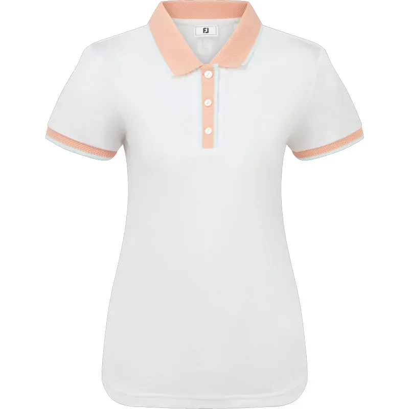 POLO FEMME UNI COL BOUTON