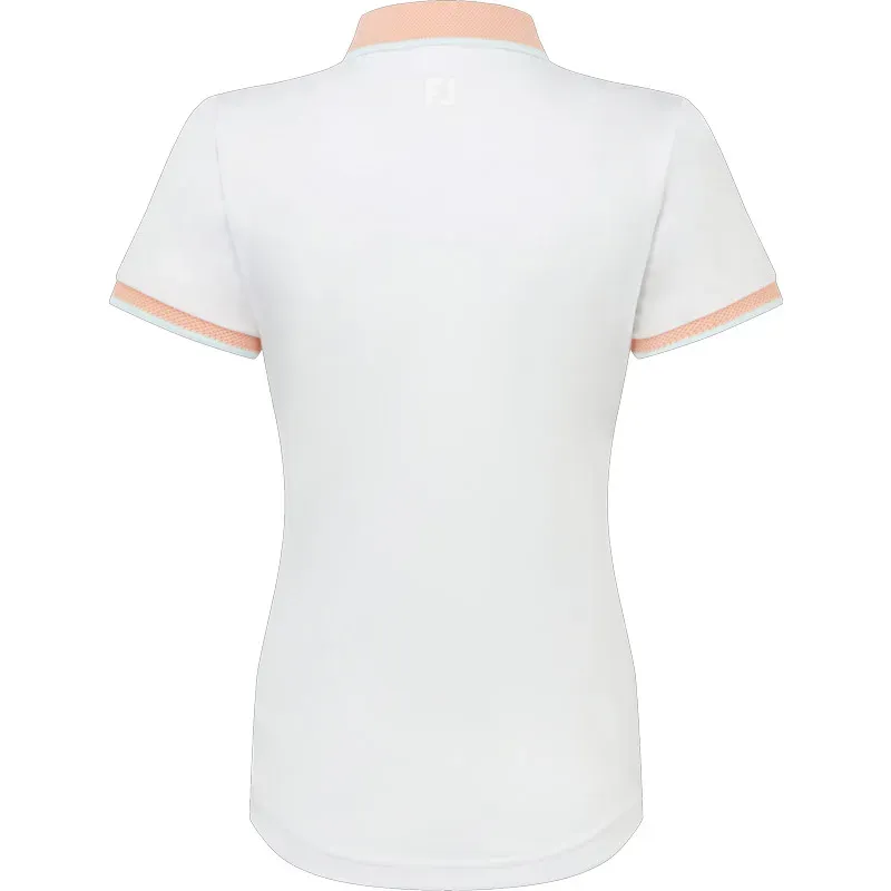 POLO FEMME UNI COL BOUTON