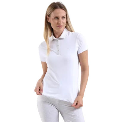 POLO FEMME ABIR COL IMPRIME