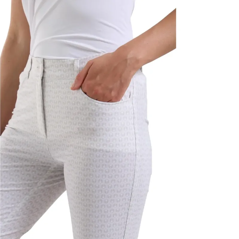 PANTALON FEMME SWAMI IMPRIME 7/8EME