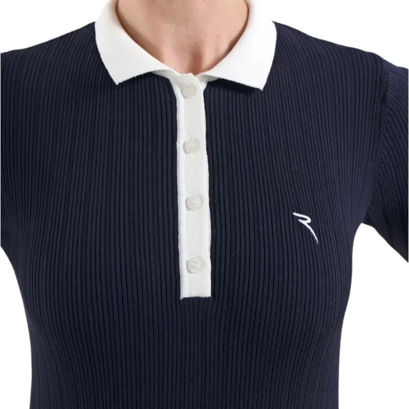 PULL FEMME NETTARINA COL POLO