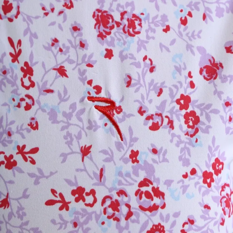 POLO FEMME ANTIGUA IMPRIME SANS MANCHES POLO FEMME ANTIGUA IMPRIME SANS MANCHES