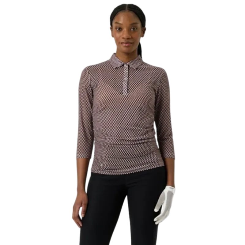 POLO FEMME MESH BREEZE MANCHES 3/4