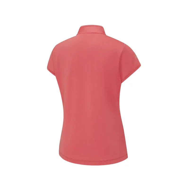 POLO FEMME EVETTA COL MAO ZIPPE