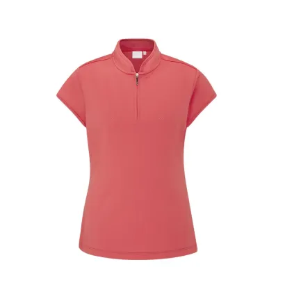 POLO FEMME EVETTA COL MAO ZIPPE