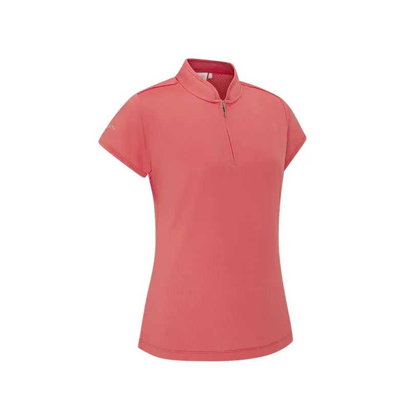 POLO FEMME EVETTA COL MAO ZIPPE