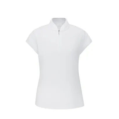 POLO FEMME EVETTA COL MAO ZIPPE