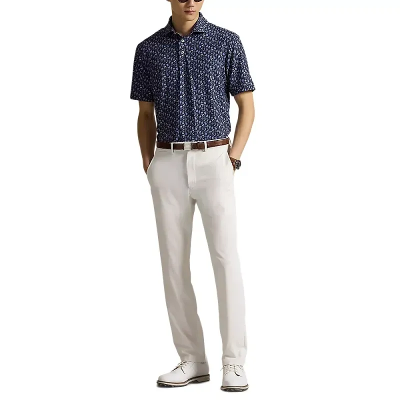 POLO RLX IMPRIME MANCHES COURTES